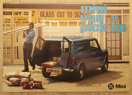 Mini van pick up - bl, brochure