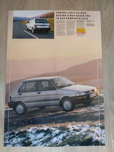 1989 subaru justy 1000 - 1989,