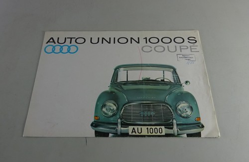 Folder brochure auto union - folder/brochure, dkw