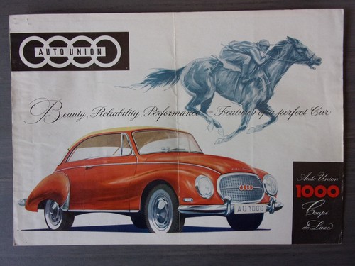 Auto union 1000 - coupe, luxe
