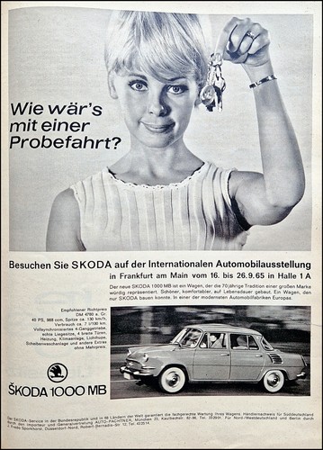 Skoda 1000 original - skoda, mb