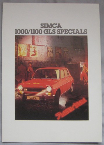 1978 simca 1000 1100 - simca, gls