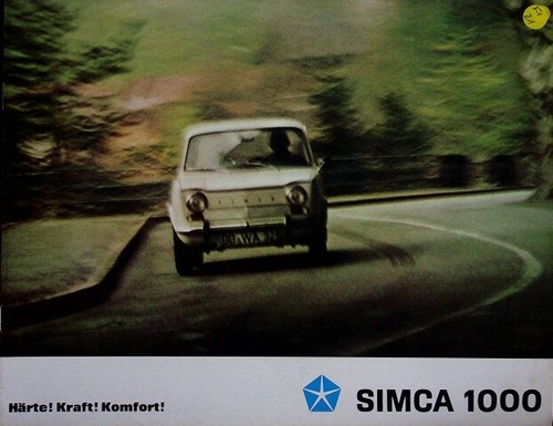 275085 simca 1000 brochure - 275085),