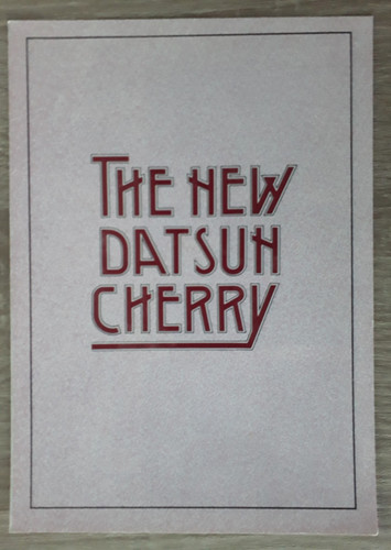 Datsun cherry range - datsun,