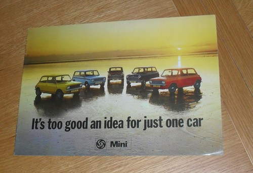 Austin mini brochure - austin, 1975