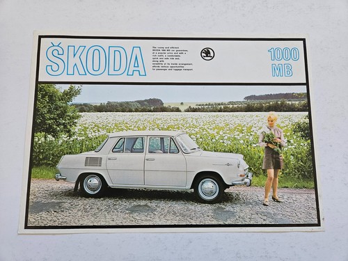 Skoda 1000 sales - 1000, brochure