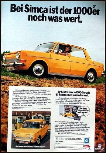 Simca 1000 original - 1000,,
