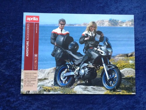 Aprilia accessories brochure - accessories,