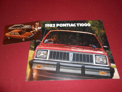 1982 pontiac t1000 huge - 1982,