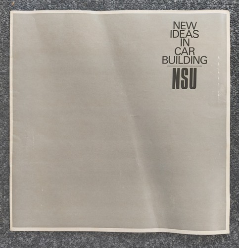 Nsu range 1970 1971 - nsu, 1970-1971