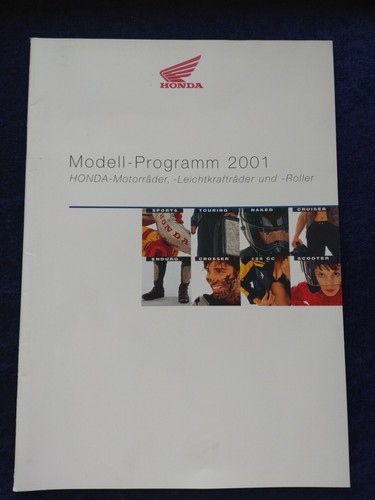 2001 honda programme brochure - honda,