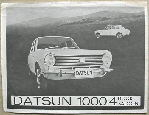 Datsun 1000 door sedan sales - 1000,