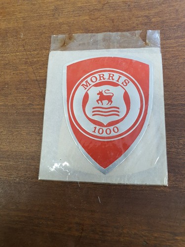 1960 morris 1000 stickers - morris,