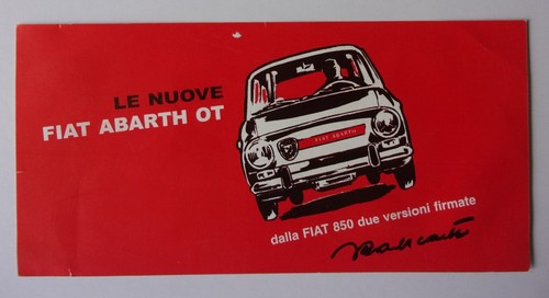 Fiat abarth 850 1000 - fiat,