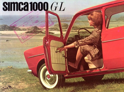 Simca 1000 saloon - simca, uk