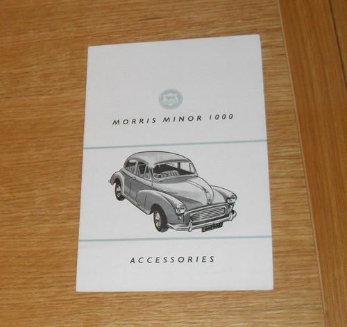 Morris minor 1000 accessories - morris,