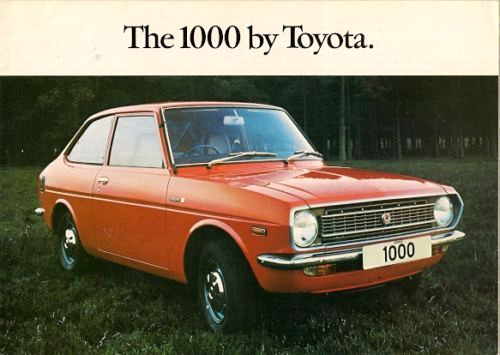 Toyota 1000 1976 - -1978, uk