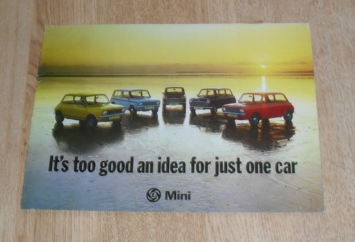 Austin mini brochure - 1975,
