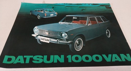 1968 datsun 1000 van - datsun,