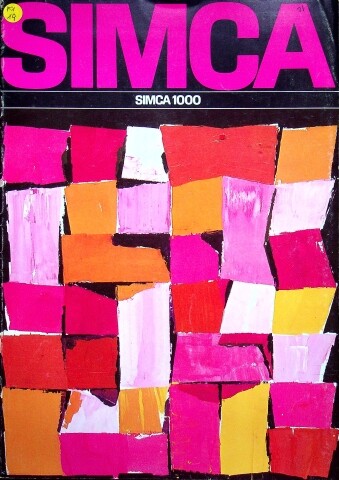 275089 simca 1000 - simca, brochure