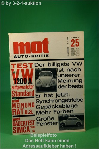 Mot 1200 simca 1000 - 1200,