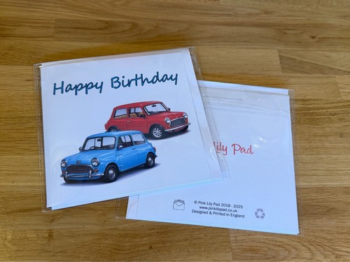 Mini cooper happy birthday - happy,