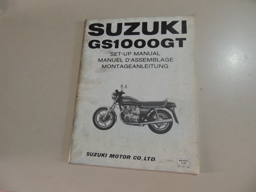 1980 suzuki 1000 - suzuki, fitting