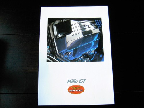 Brochure moto guzzi mille - brochure, gt