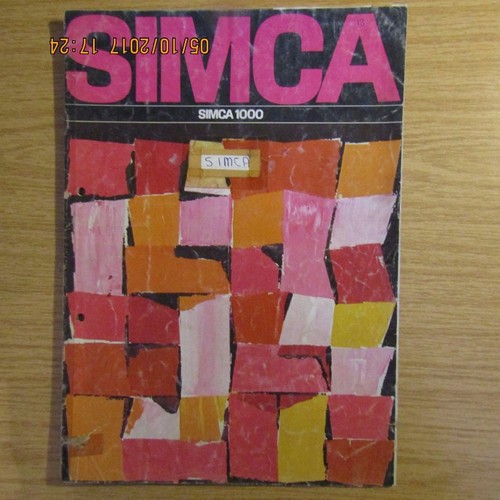 Simca 1000 gl - simca, (chrysler)