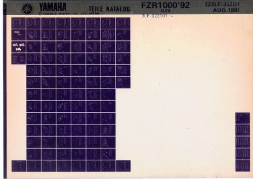 Yamaha fzr 1000 - yamaha,