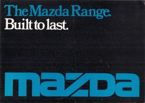 Mazda range 1976 market - 1976-77,