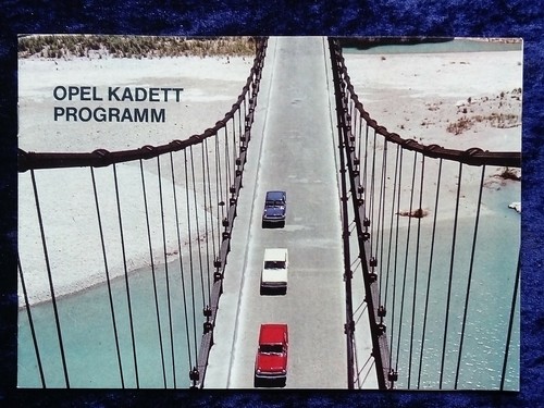 Opel kadett program 1964 - opel,