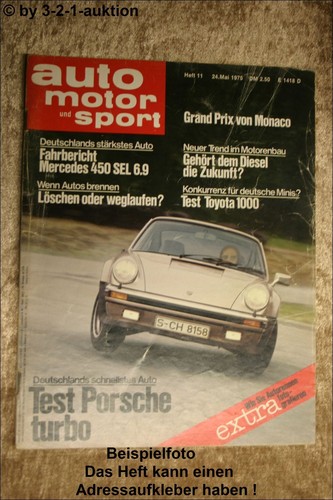 Ams auto motor sport 75 - ams, 11/75