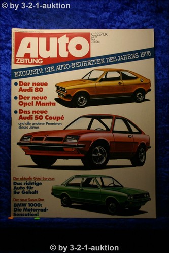 Car magazine audi - 4/75, 80