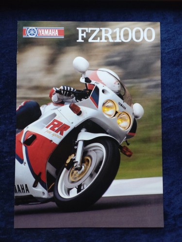 1988 yamaha fzr - 1988, brochure
