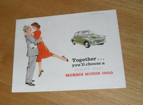Morris minor 1000 brochure - morris,