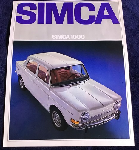 Simca 1000 original - 1000,