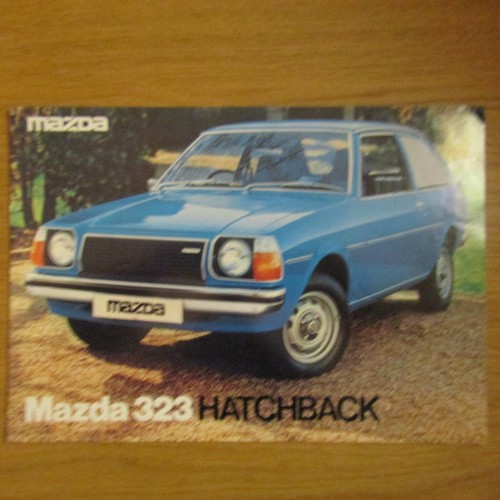 Mazda 323 hatch hatchback 1000 - mazda,