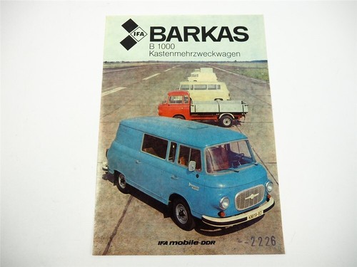 1986 barkas b1000 panel van - b1000,