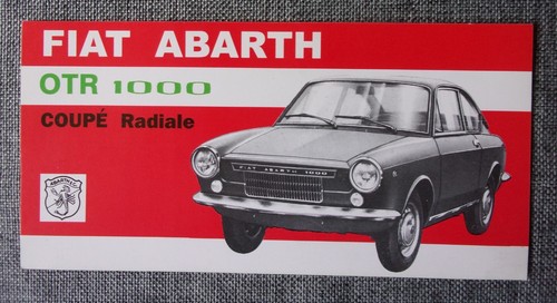 Fiat abarth otr 1000 - otr,