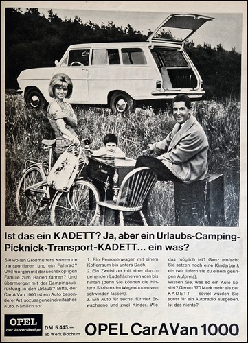 Opel kadett caravan - opel, 1000