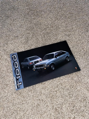 Vintage 1981 pontiac t1000 - vintage,