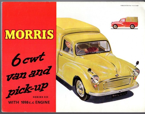 Morris minor 1000 6cwt van - 1000,