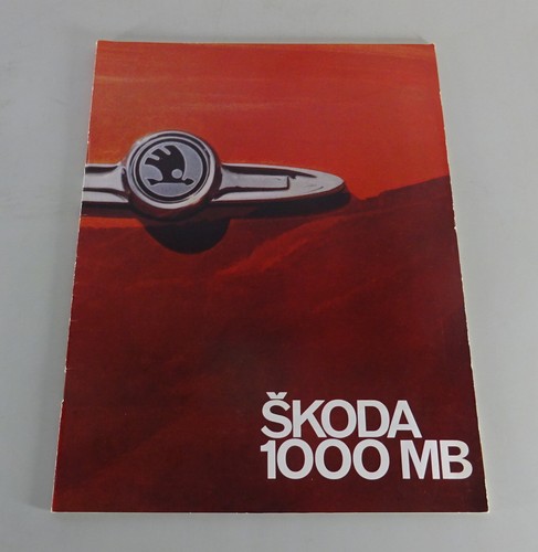 Brochure skoda 1000 stand - brochure, mb