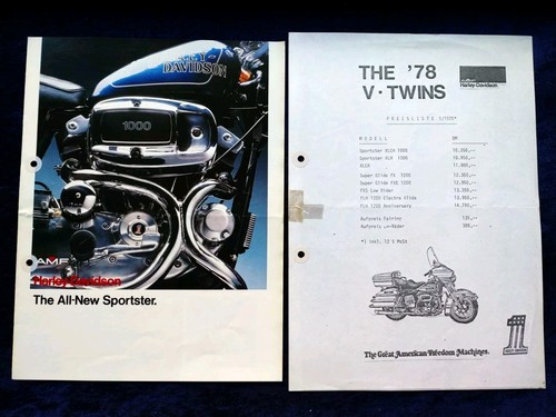 Harley davidson xlh xlch 1000 - davidson,