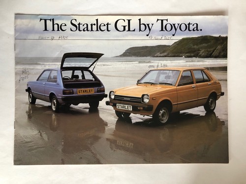 Toyota starlet brochure - toyota,