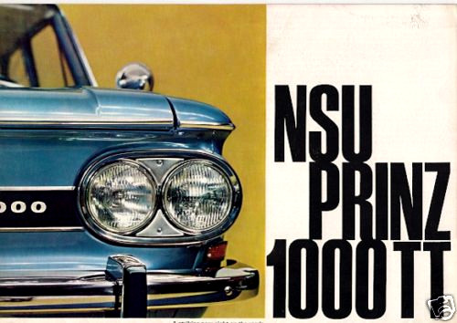 Nsu prinz 1000 - 1000, tt