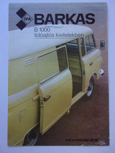 Barkas b1000 minibus - b1000,