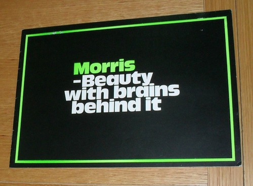 Morris brochure 1971 1972 - brochure, 1971-1972