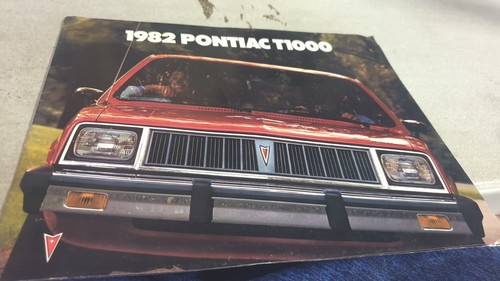 1982 pontiac t1000 sales - 1982,